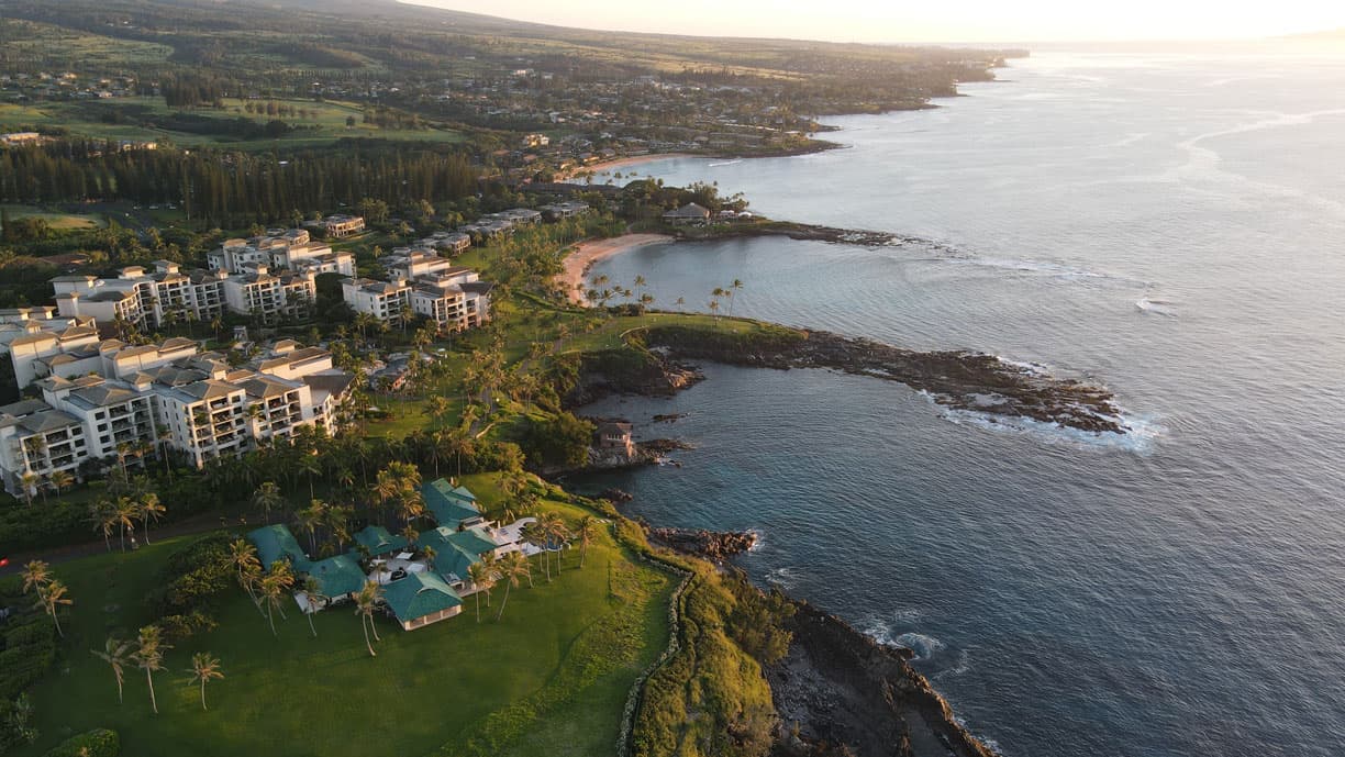 Kapalua Bay Aerial